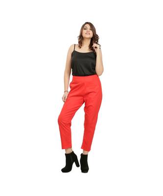 Red Weekdays Pants 1