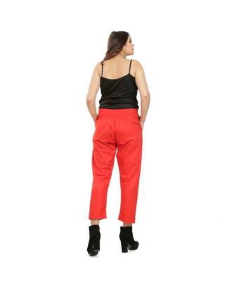 Red Weekdays Pants 4