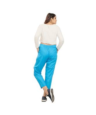 Sky Blue Weekdays Pants 4