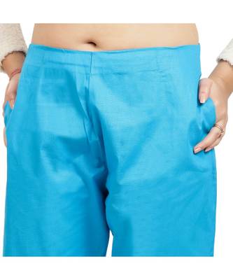 Sky Blue Weekdays Pants 5