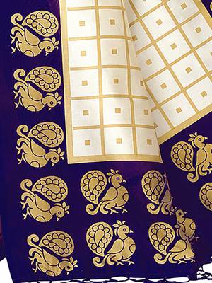 Combo Of 2 Poly Silk  Multicolor Printed Women's Saree 7