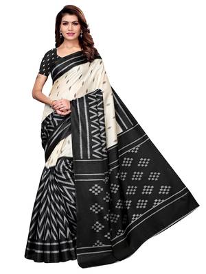Combo Of 2 Poly Silk  Multicolor Printed Women's Saree 5