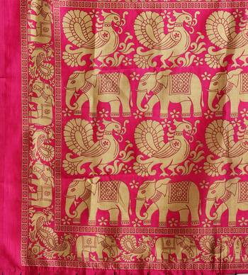 Combo Of 2 Poly Silk  Multicolor Printed Women's Saree 8