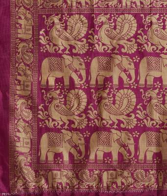 Combo Of 2 Poly Silk  Multicolor Printed Women's Saree 8