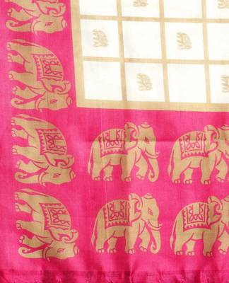 Combo Of 2 Poly Silk  Multicolor Printed Women's Saree 8