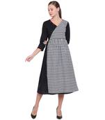 Black printed Cotton dresses