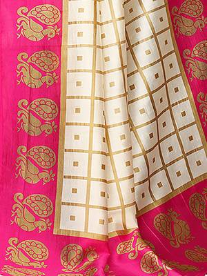 Combo Of 2 Poly Silk  Multicolor Printed Women's Saree 7