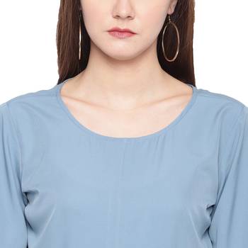 grey plain crepe indowestern 6