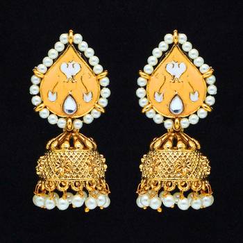 Pink jhumkas 1