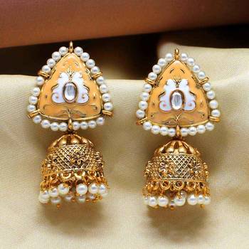 Pink jhumkas 2