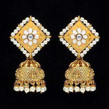 Pink jhumkas 1