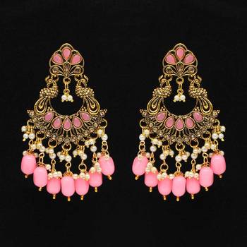 Pink danglers-drops 1