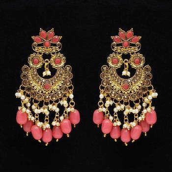 Pink danglers-drops 1
