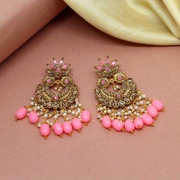 Pink danglers-drops 2