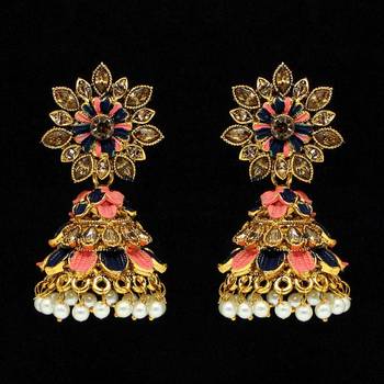 multicolor jhumkas 1