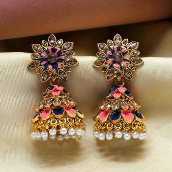 multicolor jhumkas 2