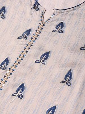 Blue printed liva ethnic-kurtis 4