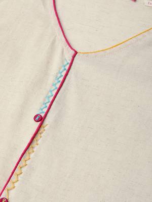 White plain cotton ethnic-kurtis 4