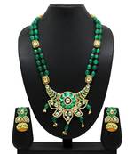 Green necklace-sets
