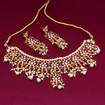 Maroon necklace-sets 2