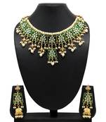 Green necklace-sets