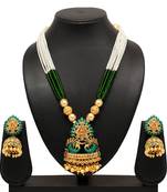 Green necklace-sets