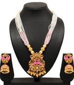 Pink necklace-sets