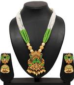 Green necklace-sets