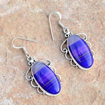 Multicolor Agate Earrings 3