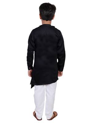 fourfolds boy's kurta and pyjama set 5
