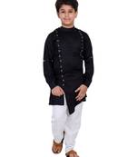 fourfolds boy's kurta and pyjama set
