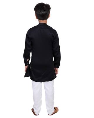 fourfolds boy's kurta and pyjama set 5
