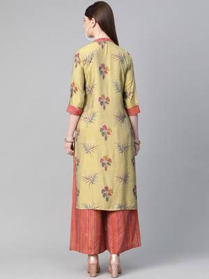 Pastel printed viscose rayon salwar 2