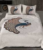 Rudra Bazaar Jaipur Prints  Double Bedsheets With 2 Pillow Cover