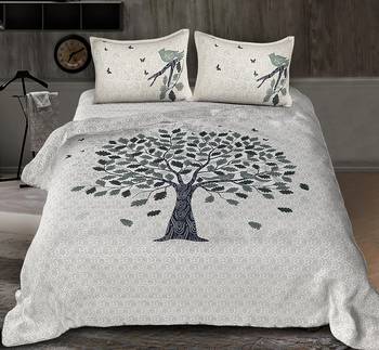 Rudra Bazaar Jaipur Prints  Double Bedsheets With 2 Pillow Cover 1
