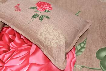 Rudra Bazaar Jaipur Prints  Double Bedsheets With 2 Pillow Cover 3