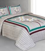 Rudra Bazaar Jaipur Prints  Double Bedsheets With 2 Pillow Cover