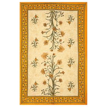 Rudra Bazaar Jaipur Prints  Single Bedsheets With 1 Pillow Cover 2