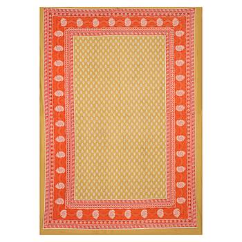 Rudra Bazaar Jaipur Prints  Single Bedsheets With 1 Pillow Cover 2