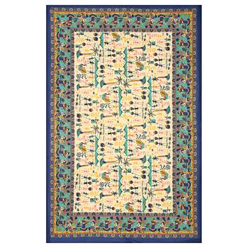 Rudra Bazaar Jaipur Prints  Single Bedsheets With 1 Pillow Cover 2