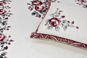 Rudra Bazaar Jaipur Prints  Double Bedsheets With 2 Pillow Cover 2