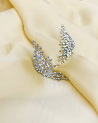 american diamond earrings 1