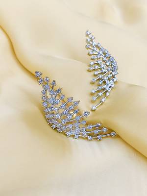 american diamond earrings 2
