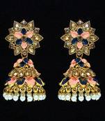 multicolor jhumkas