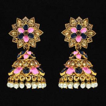 multicolor jhumkas 1