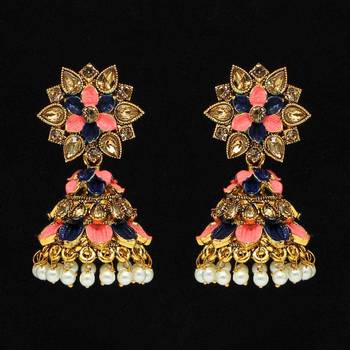 multicolor jhumkas 1