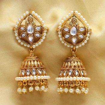 White Jhumkas 2