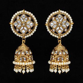 White Jhumkas 1