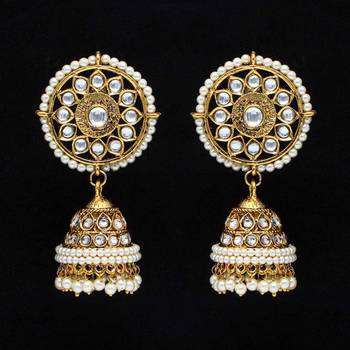 White jhumkas 1