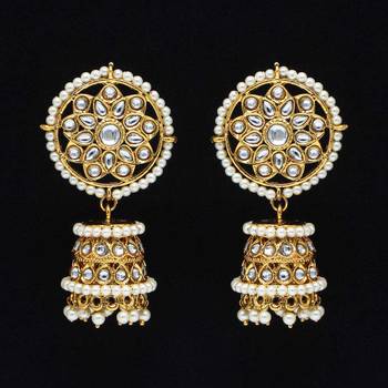 White Jhumkas 1
